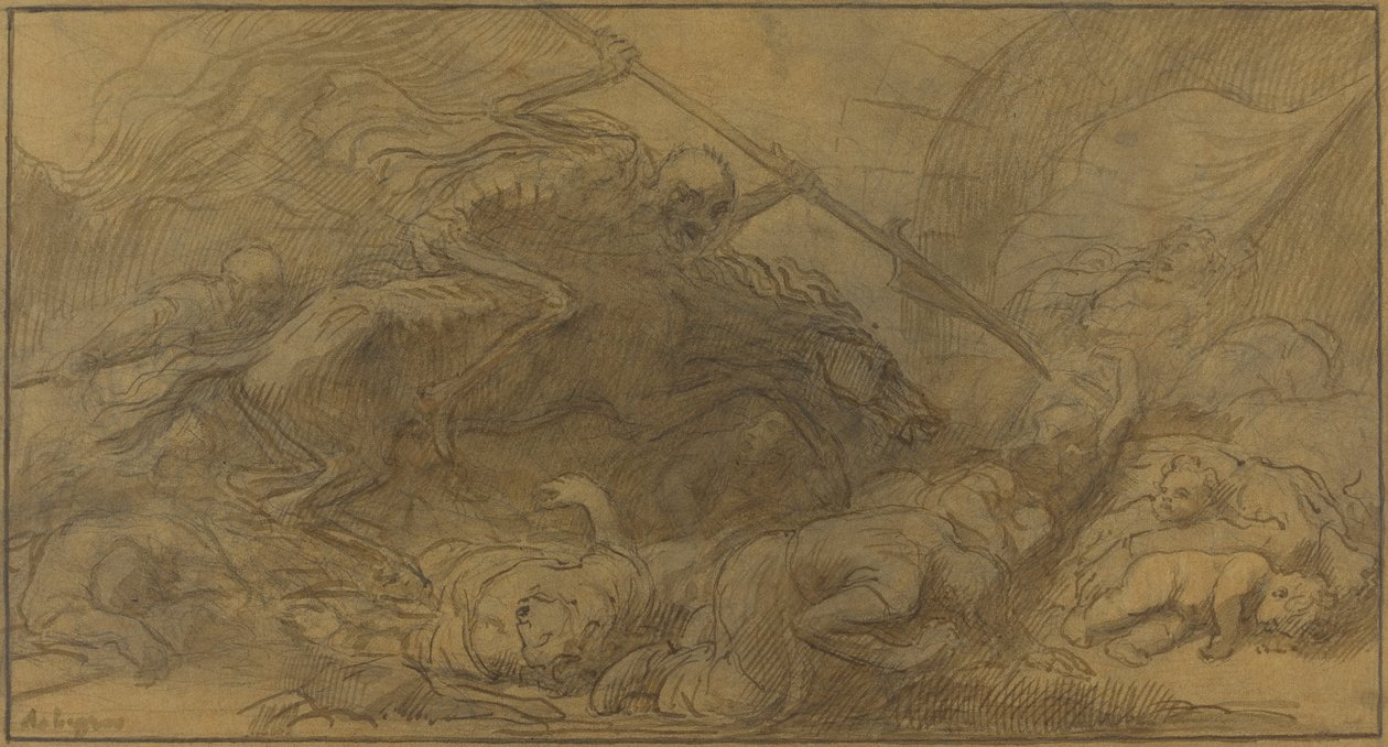 Savaştan Sonra. by Alphonse Legros
