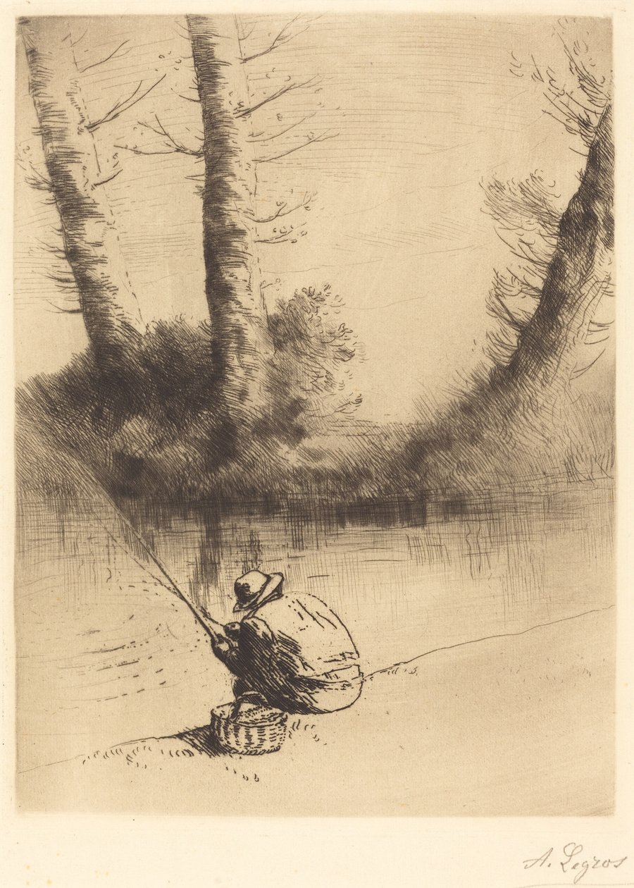 Fener Avcısı. by Alphonse Legros
