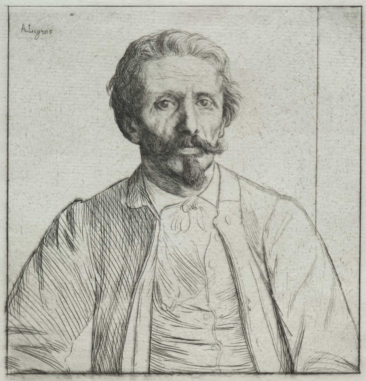 Auguste Delâtre by Alphonse Legros