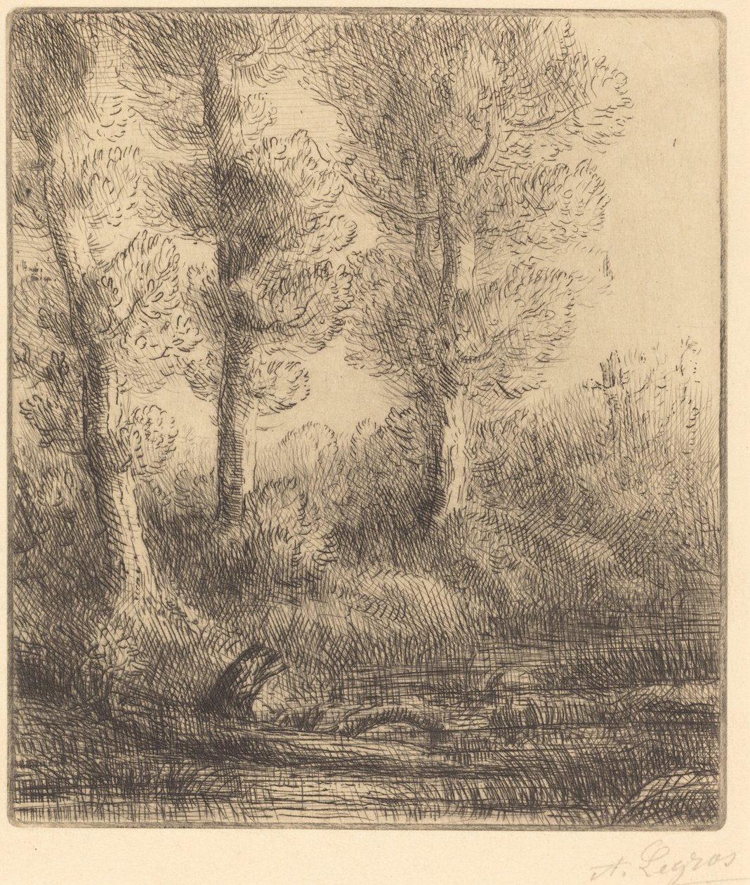 Saint-Pre Kıyıları (Rive du Saint-Pre) by Alphonse Legros