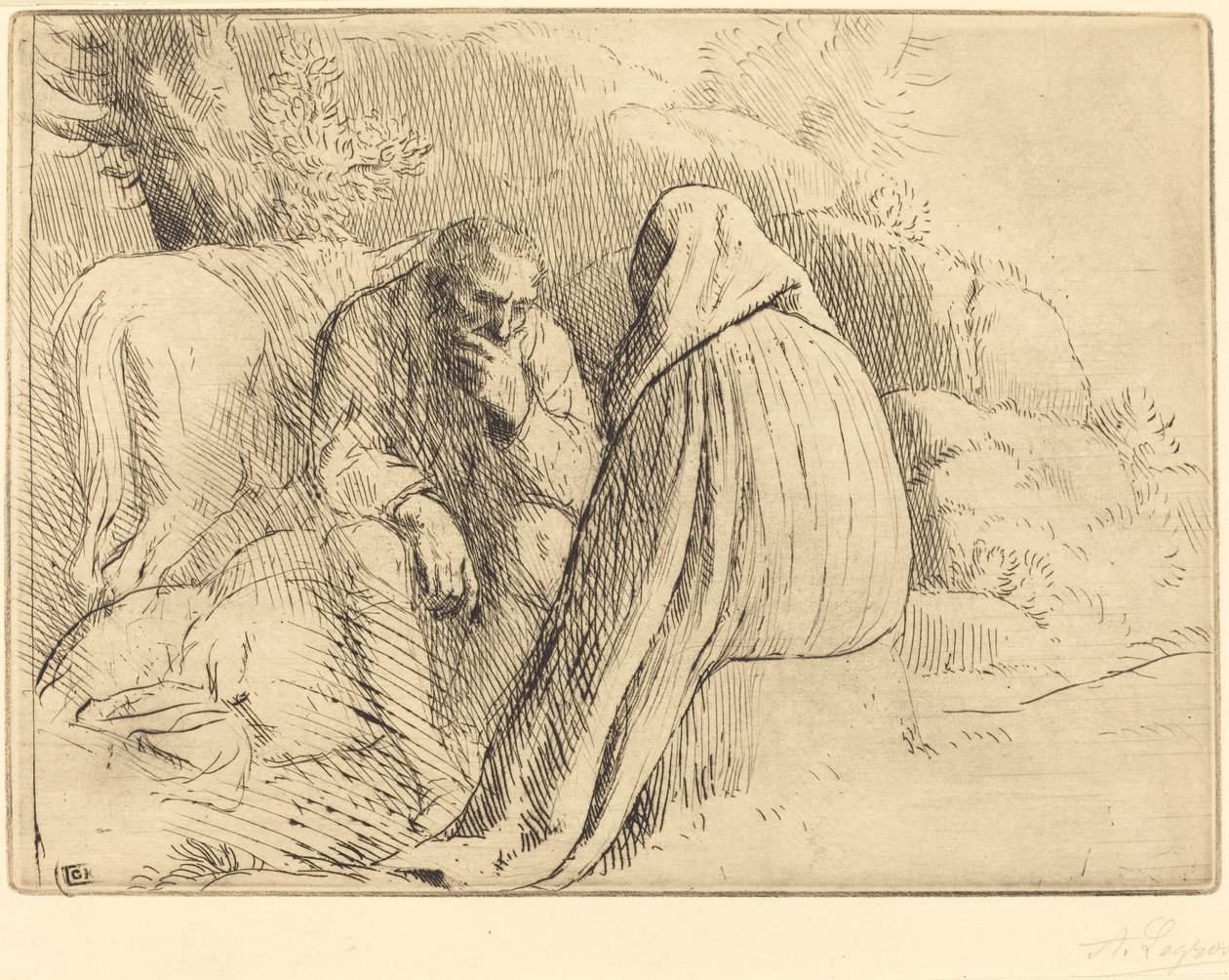 Bohem Kampı Bohem kampı. by Alphonse Legros