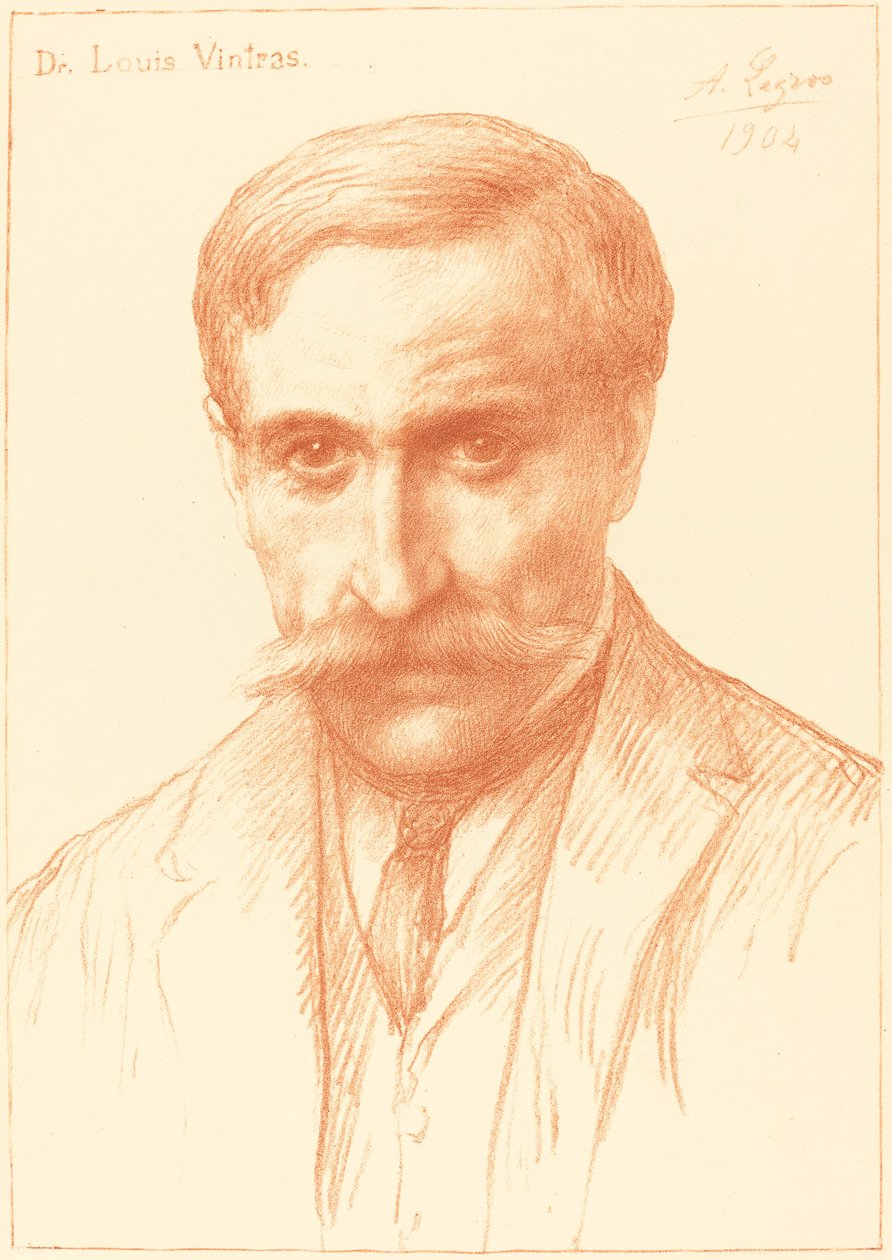 Dr. Louis Vintras, 1904. by Alphonse Legros