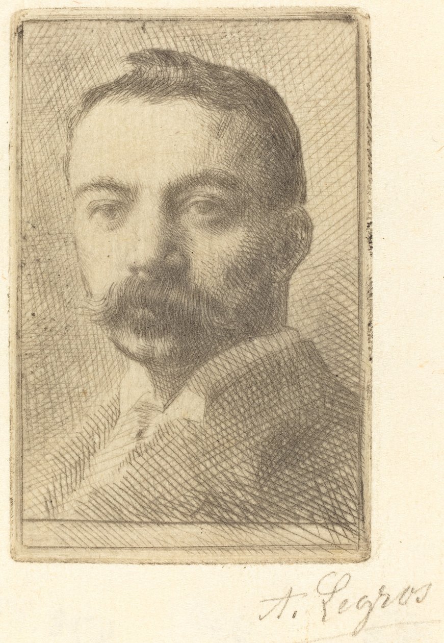 E.D. Adams, 3. plaka by Alphonse Legros