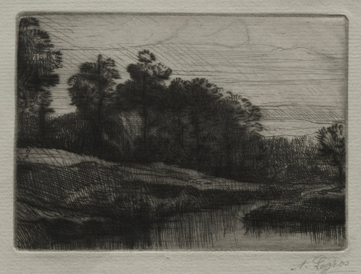 Akşam. by Alphonse Legros