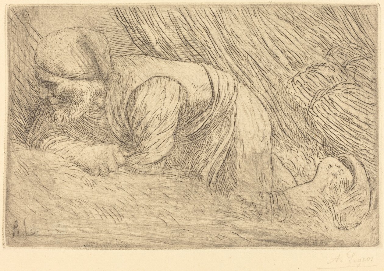 ibne toplayıcı (Le fagotier) by Alphonse Legros