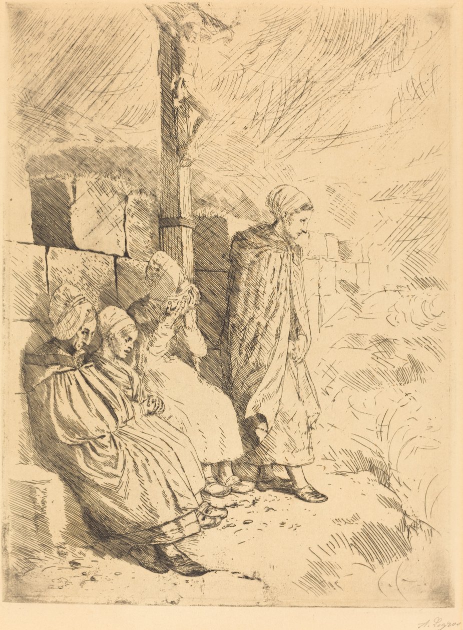 Balıkçıların Eşleri by Alphonse Legros