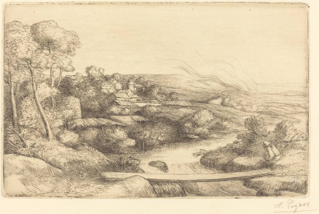 Yaya köprüsü Yaya köprüsü. by Alphonse Legros