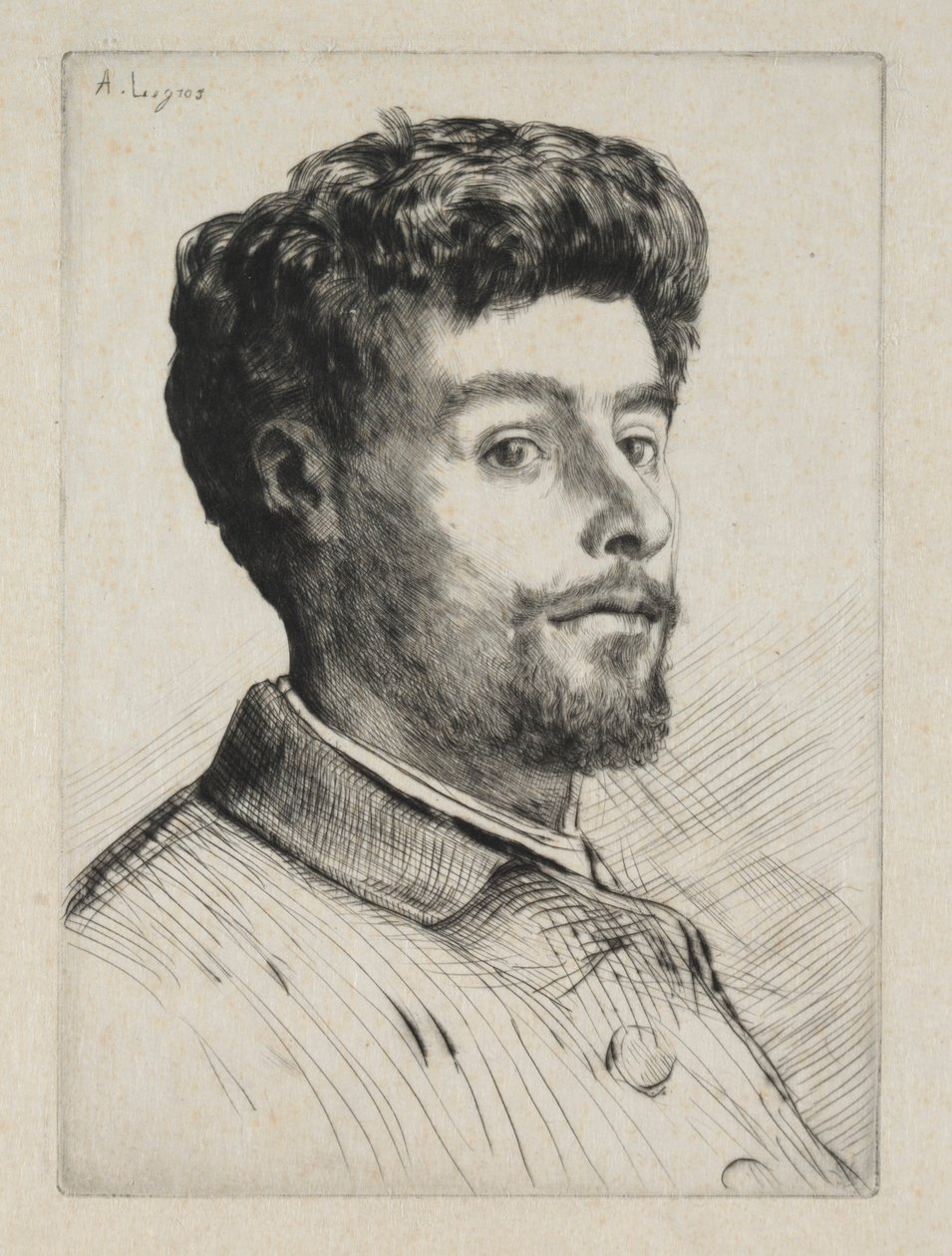 Frederic Regamey. by Alphonse Legros