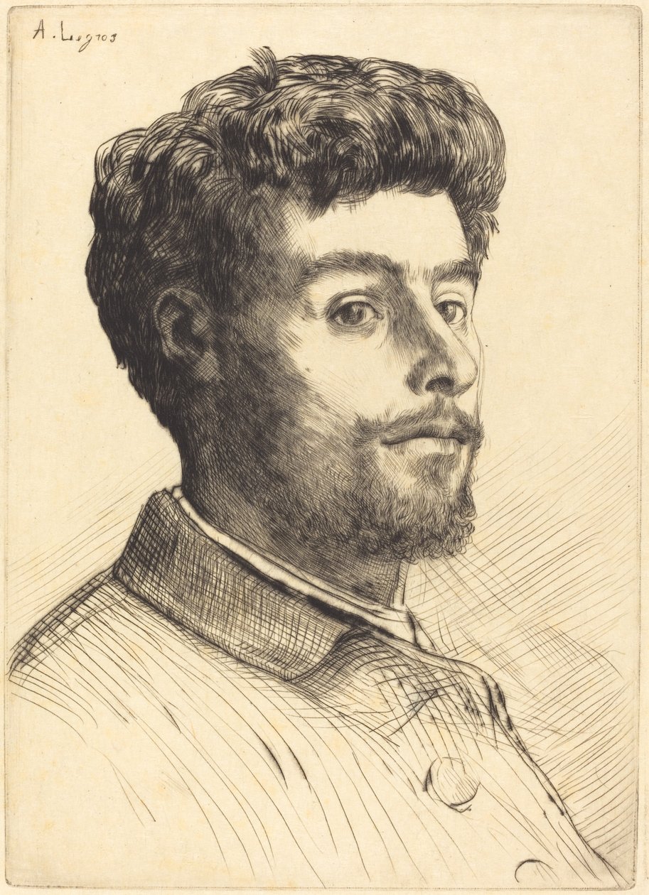 Frederic Regamey. by Alphonse Legros