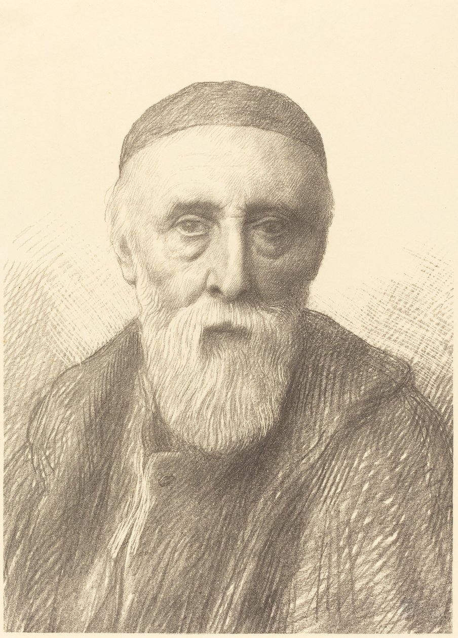G.F. Watt, R.A., 2. plaka by Alphonse Legros