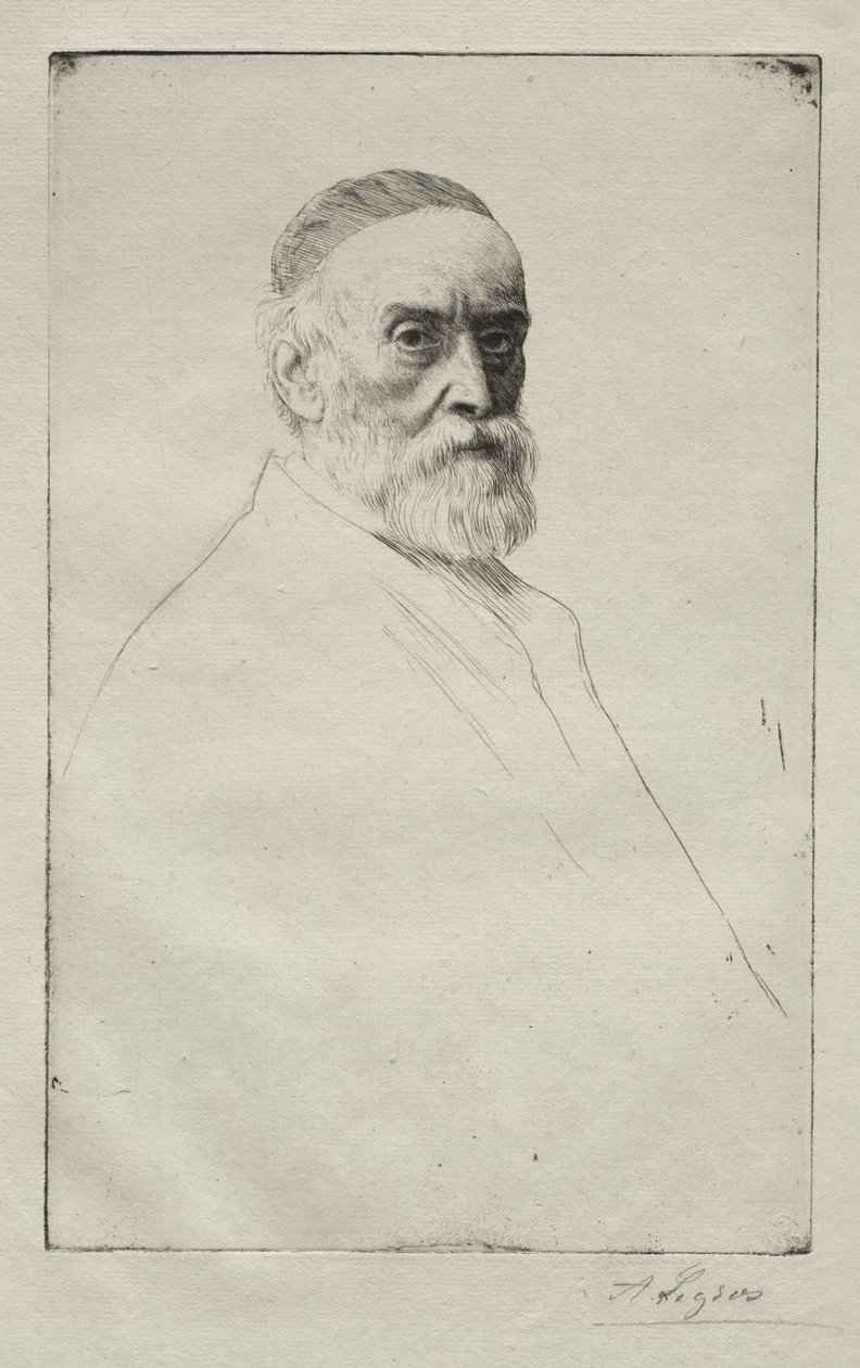 G.F. Watts. by Alphonse Legros