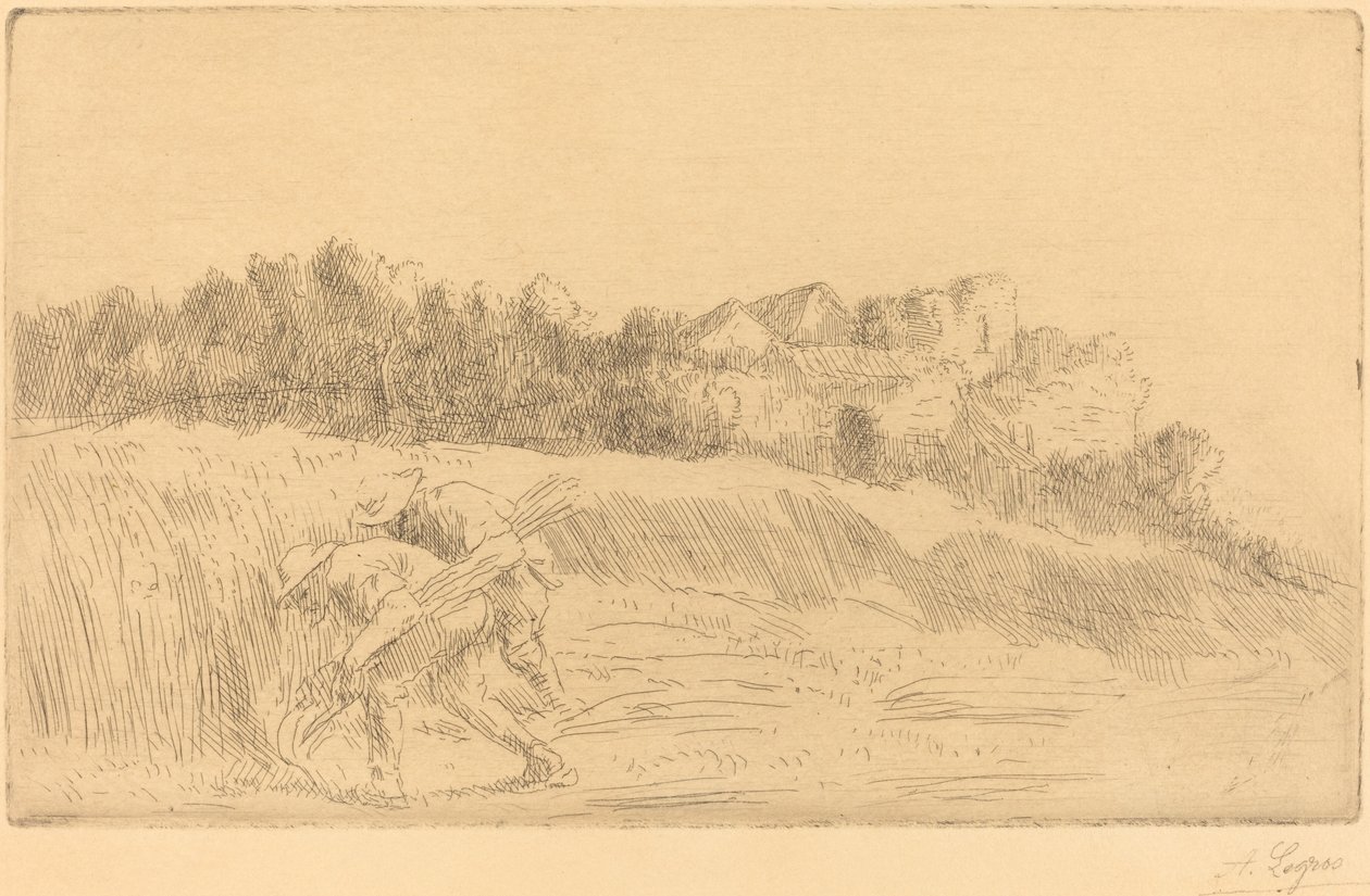 biçerdöverler by Alphonse Legros