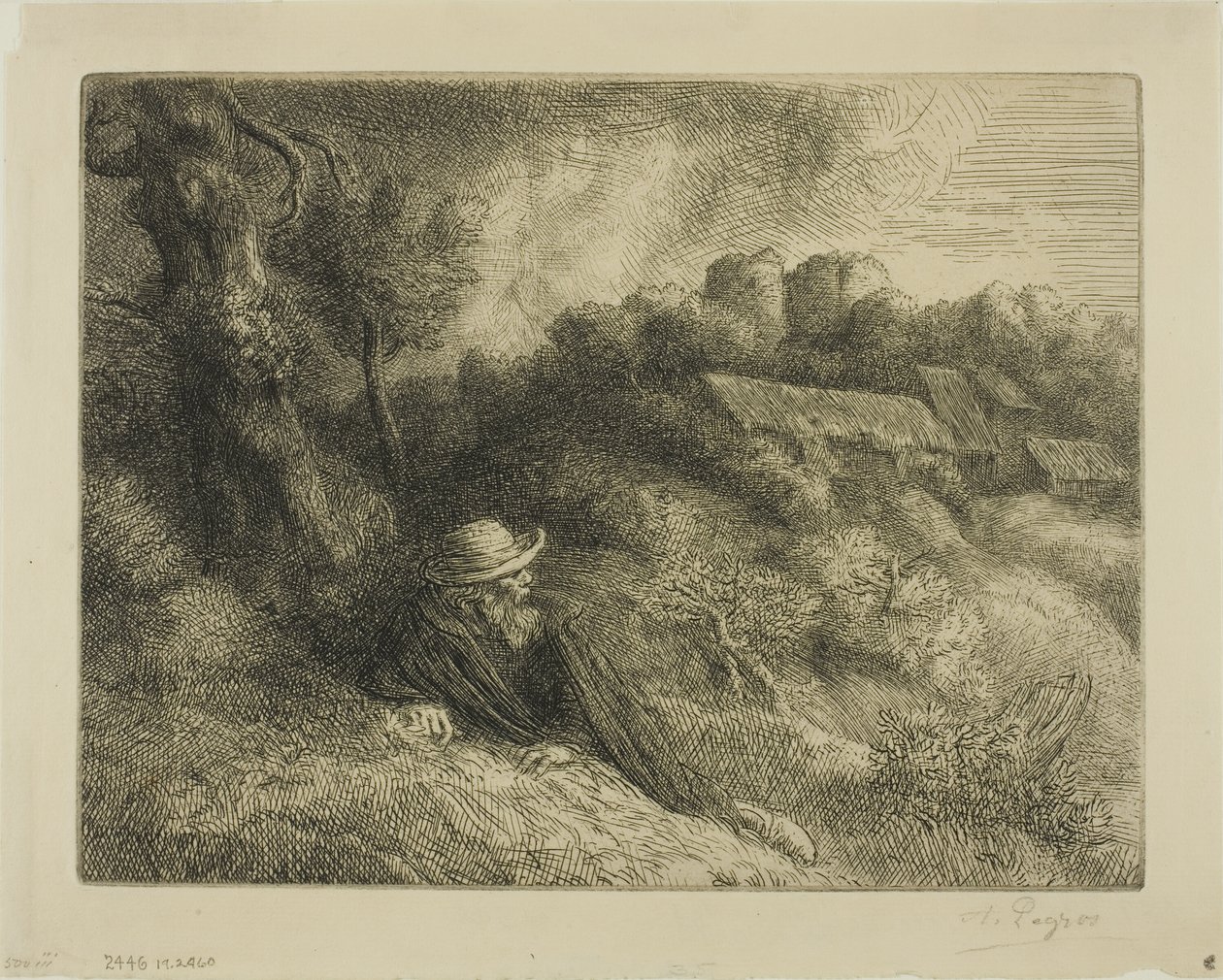 Perili ev by Alphonse Legros