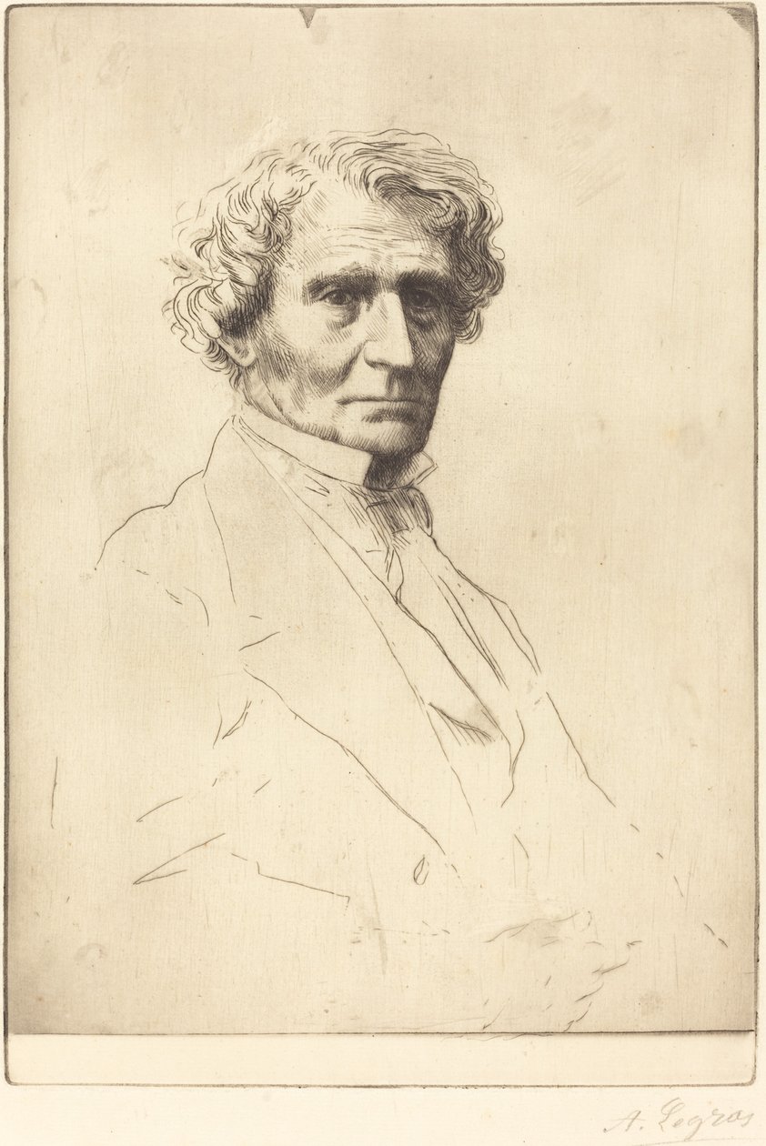 Hector Berlioz by Alphonse Legros