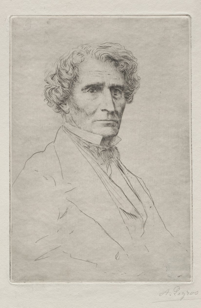 Hector Berlioz by Alphonse Legros