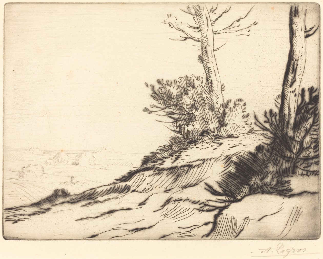 Çalılı Tepe (La butte aux broussailles) by Alphonse Legros