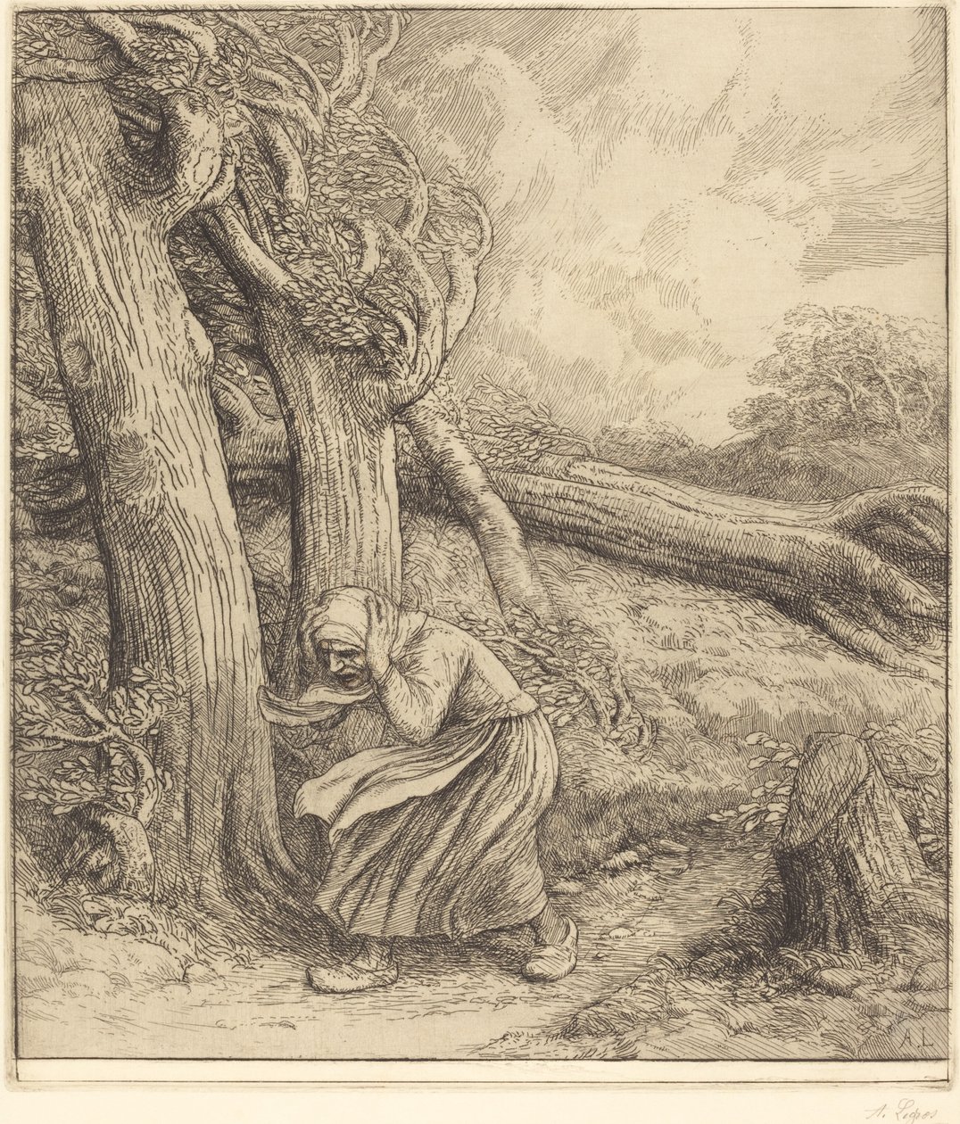 Kasırga by Alphonse Legros