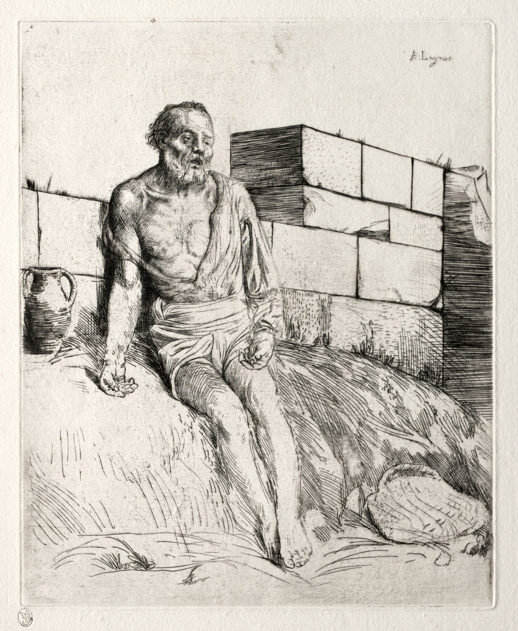 İş (Birinci Plaka) by Alphonse Legros
