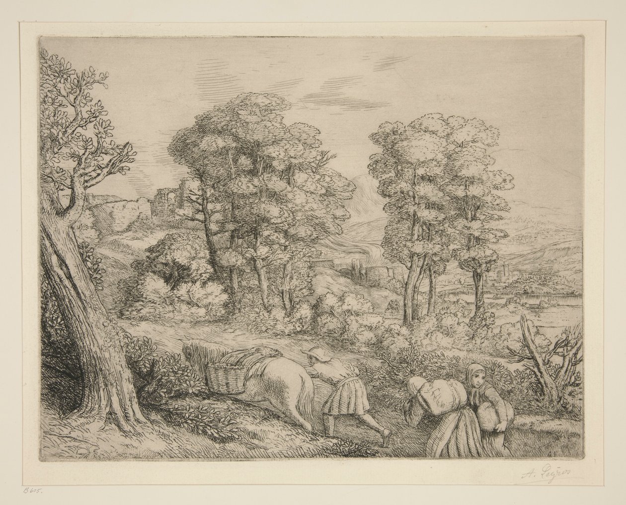 Çiftliğe Dönüş by Alphonse Legros
