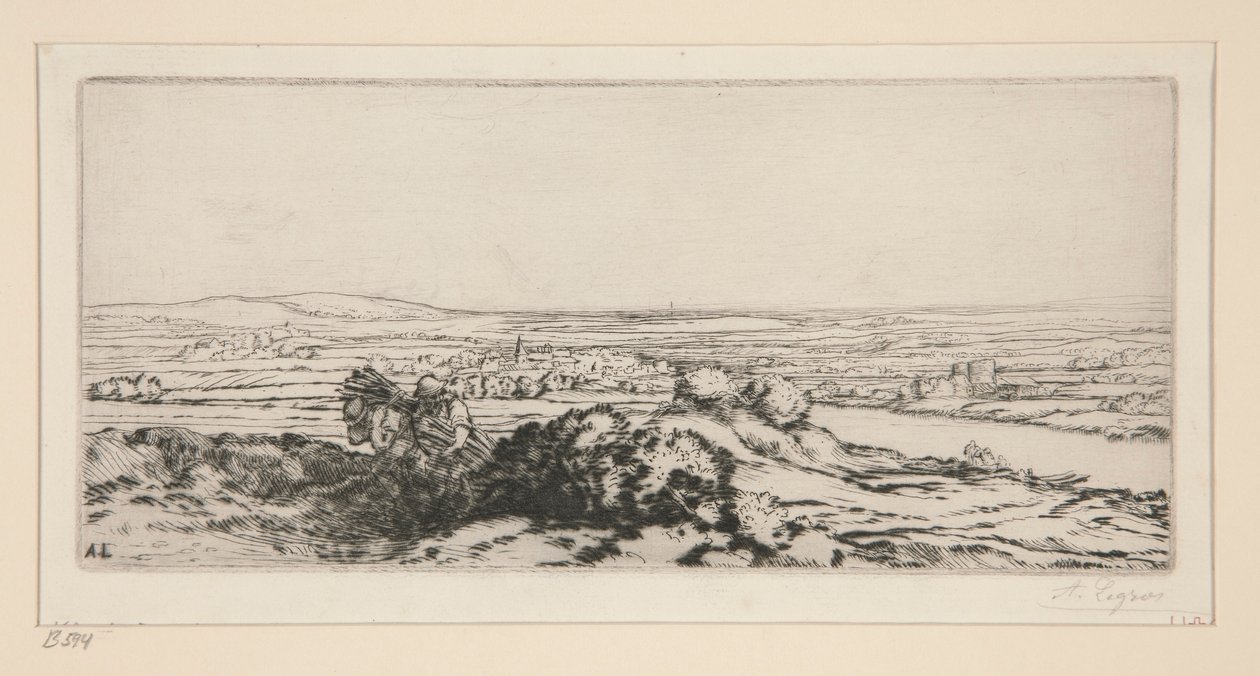Kum Tepeleri Vadisi by Alphonse Legros