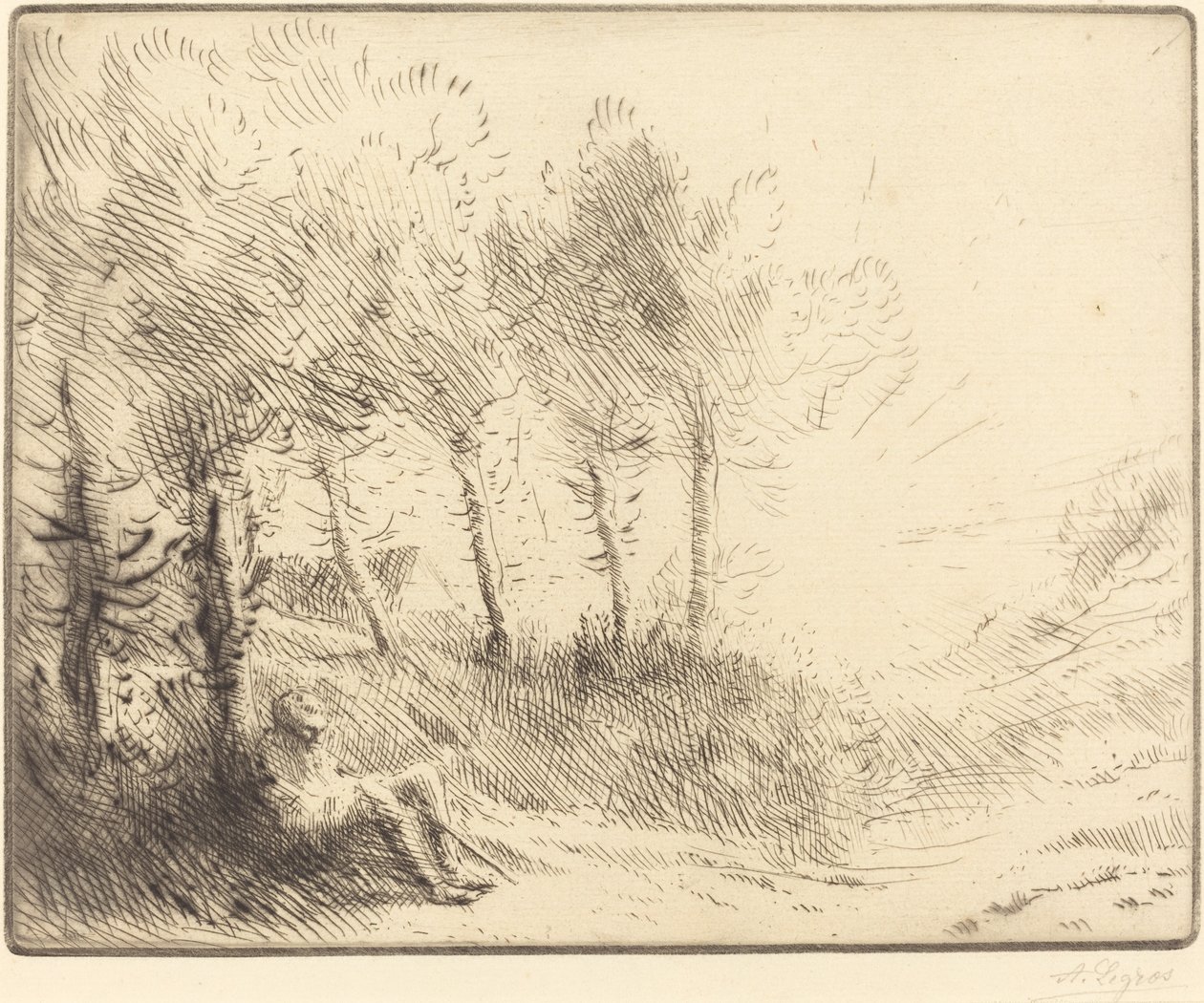 Manzara Manzara. by Alphonse Legros