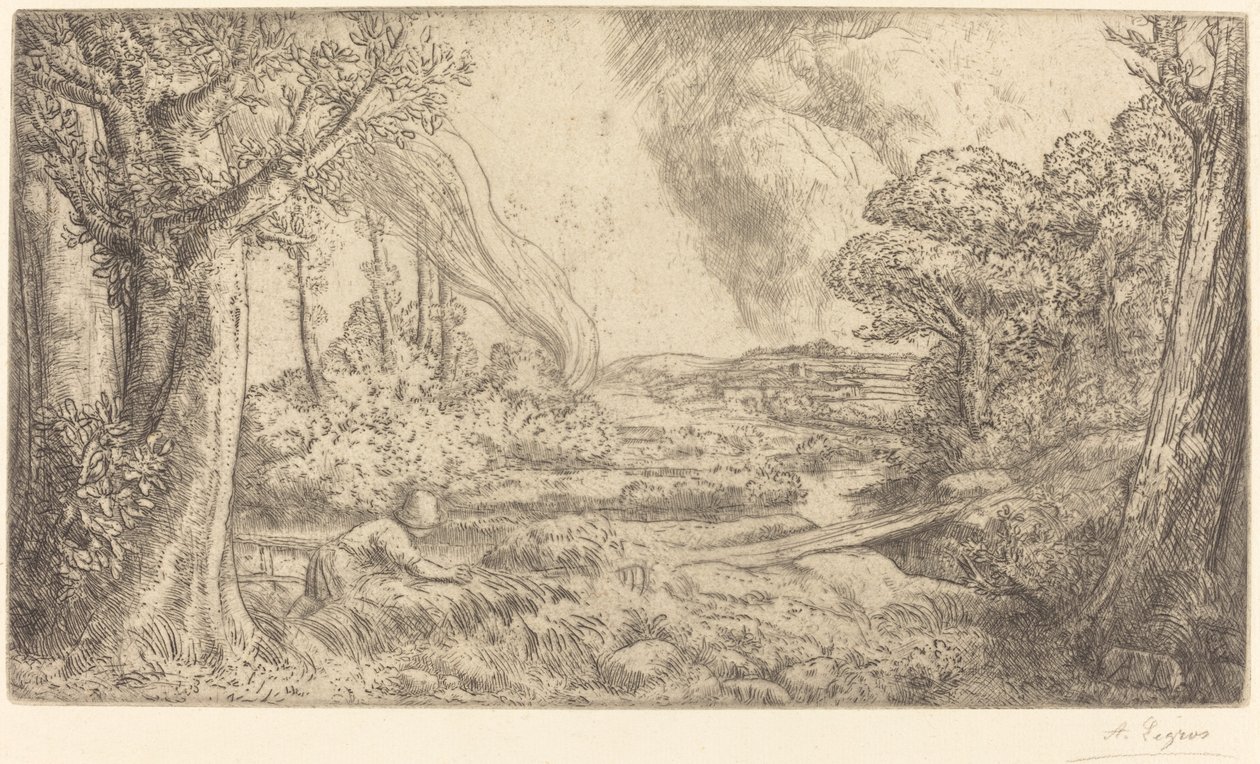 Manzara Manzara. by Alphonse Legros