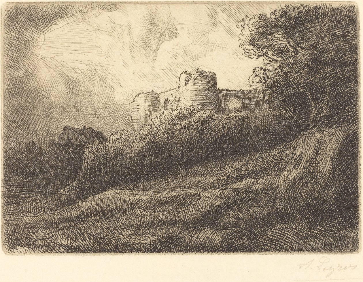 Manzara Manzara. by Alphonse Legros