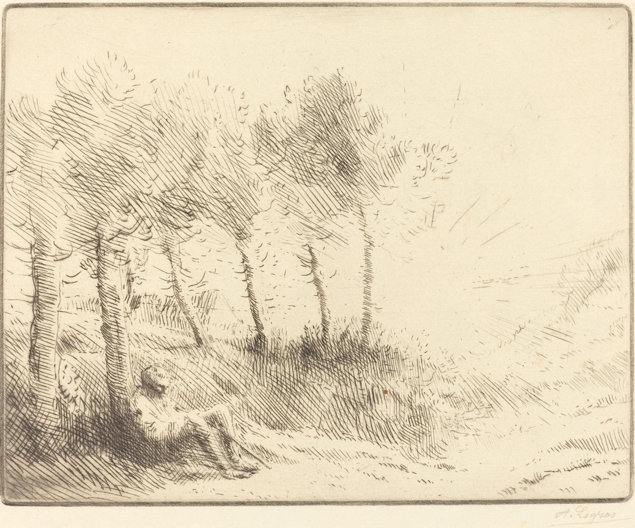 Manzara Manzara. by Alphonse Legros