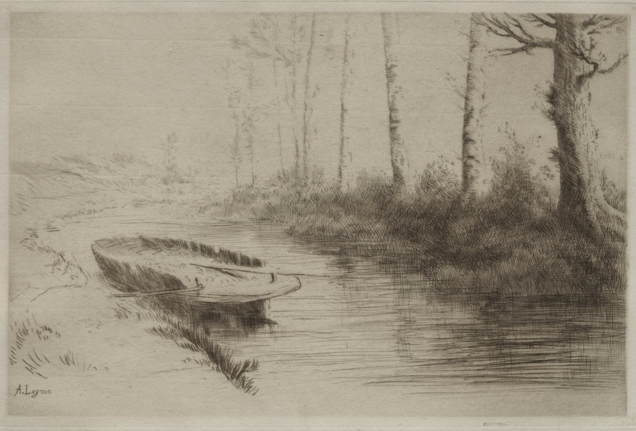 Kanal: Sabah Etkisi by Alphonse Legros