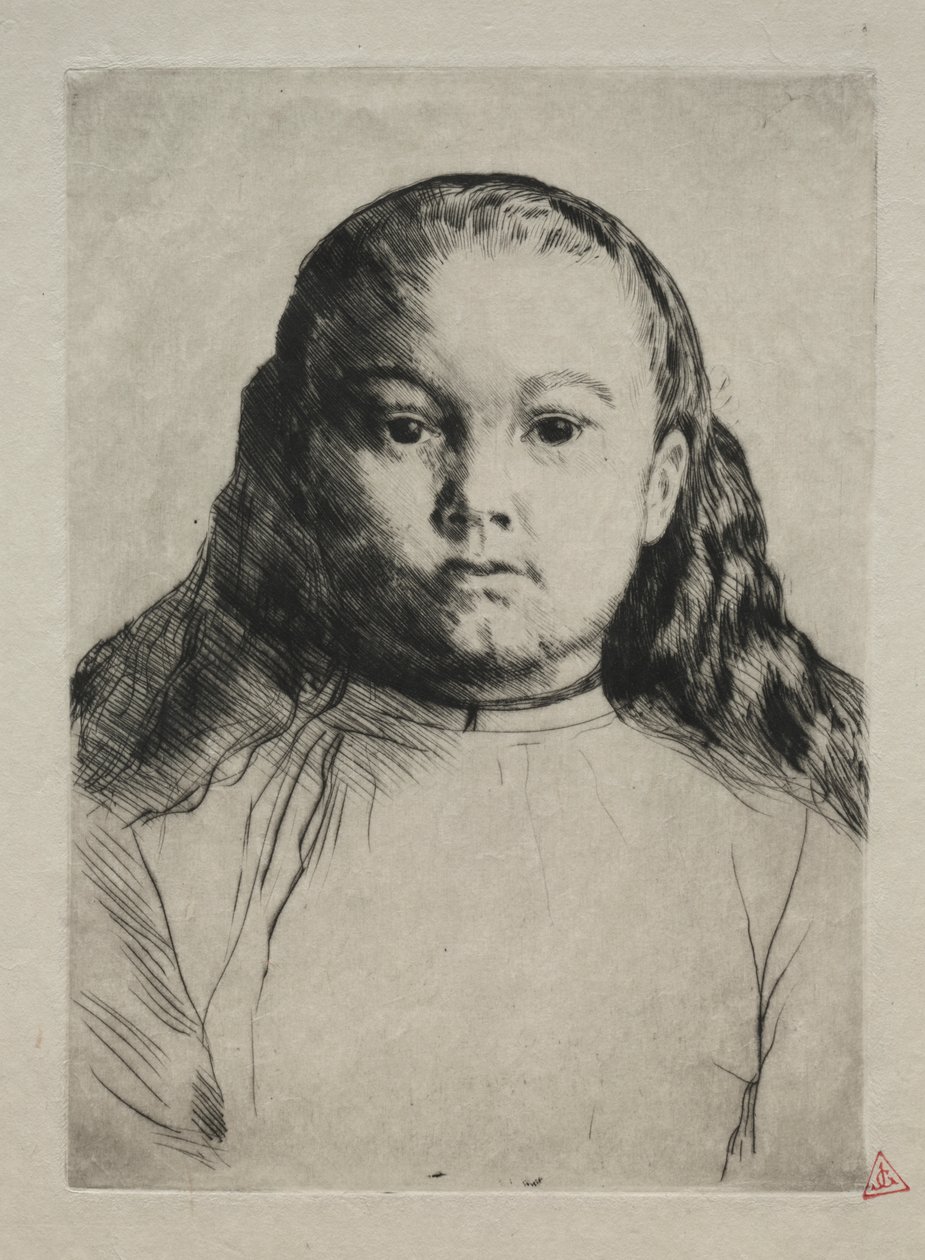 Küçük Marie by Alphonse Legros