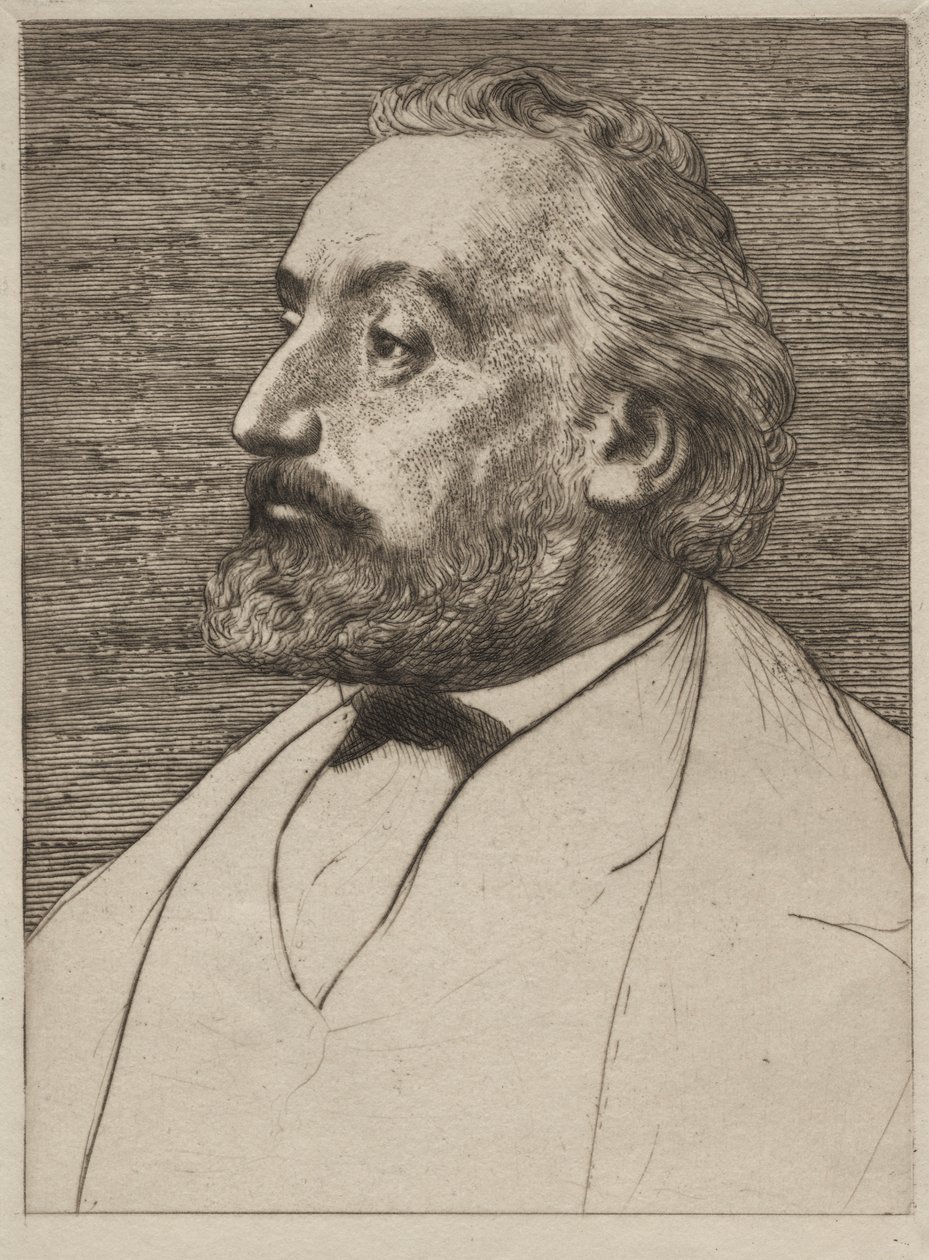 Leon Gambetta by Alphonse Legros