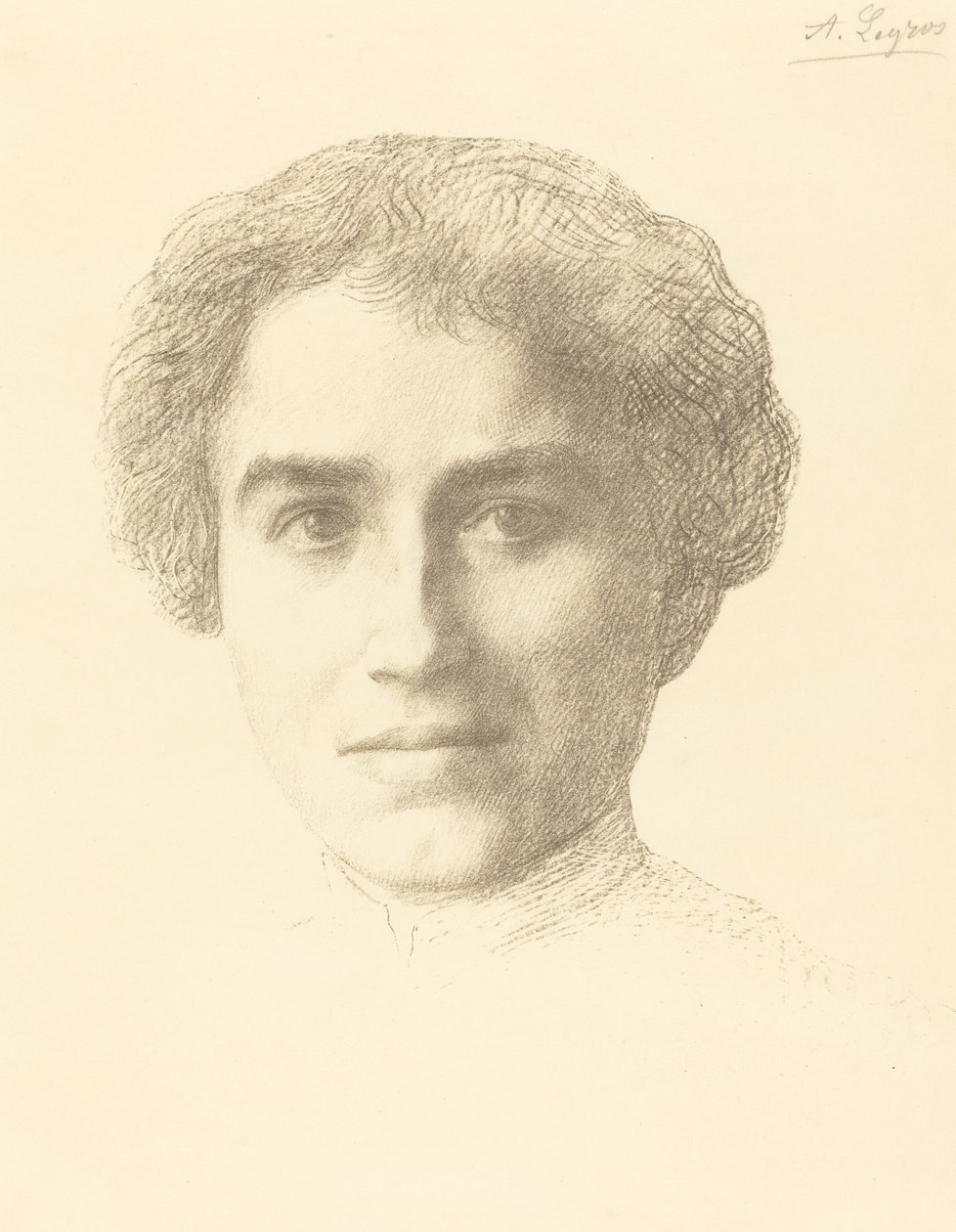 Bayan Simpson. by Alphonse Legros