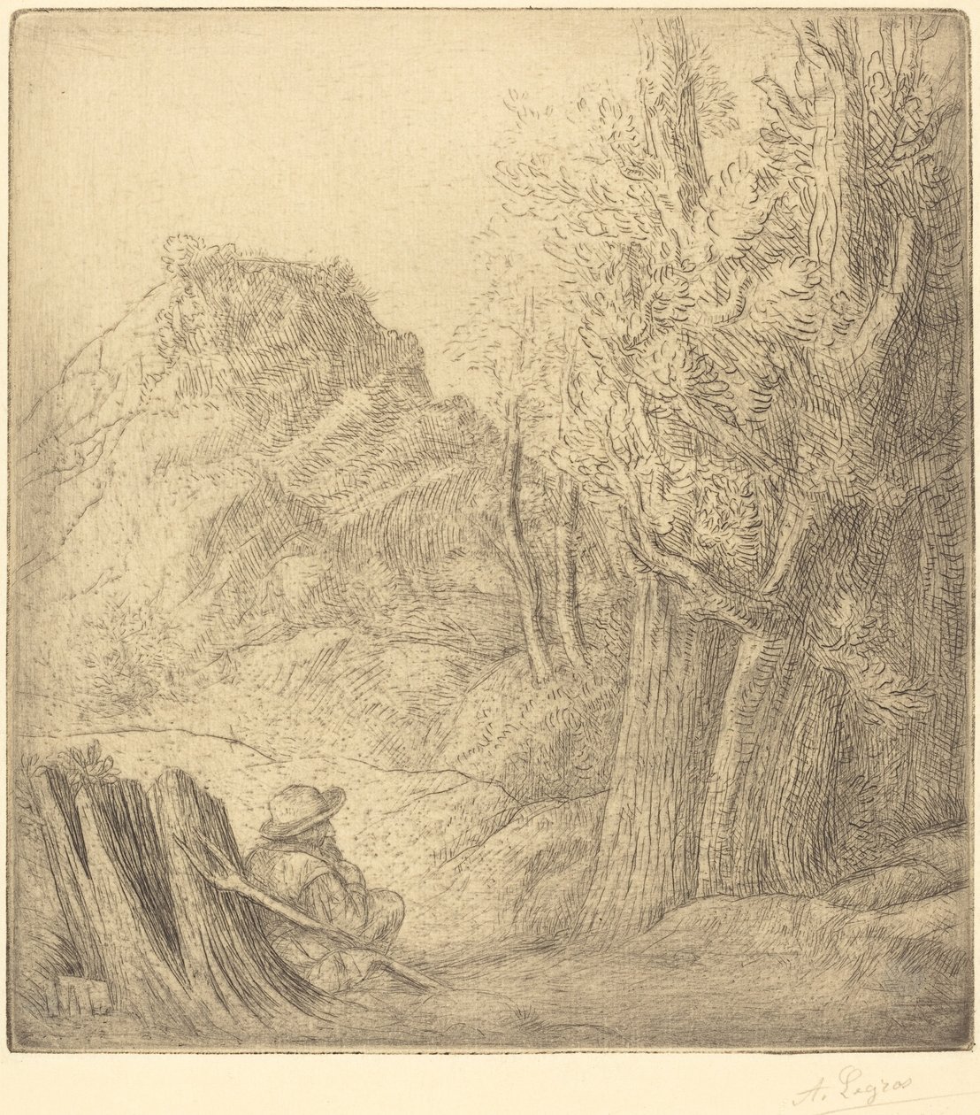 eski köy by Alphonse Legros