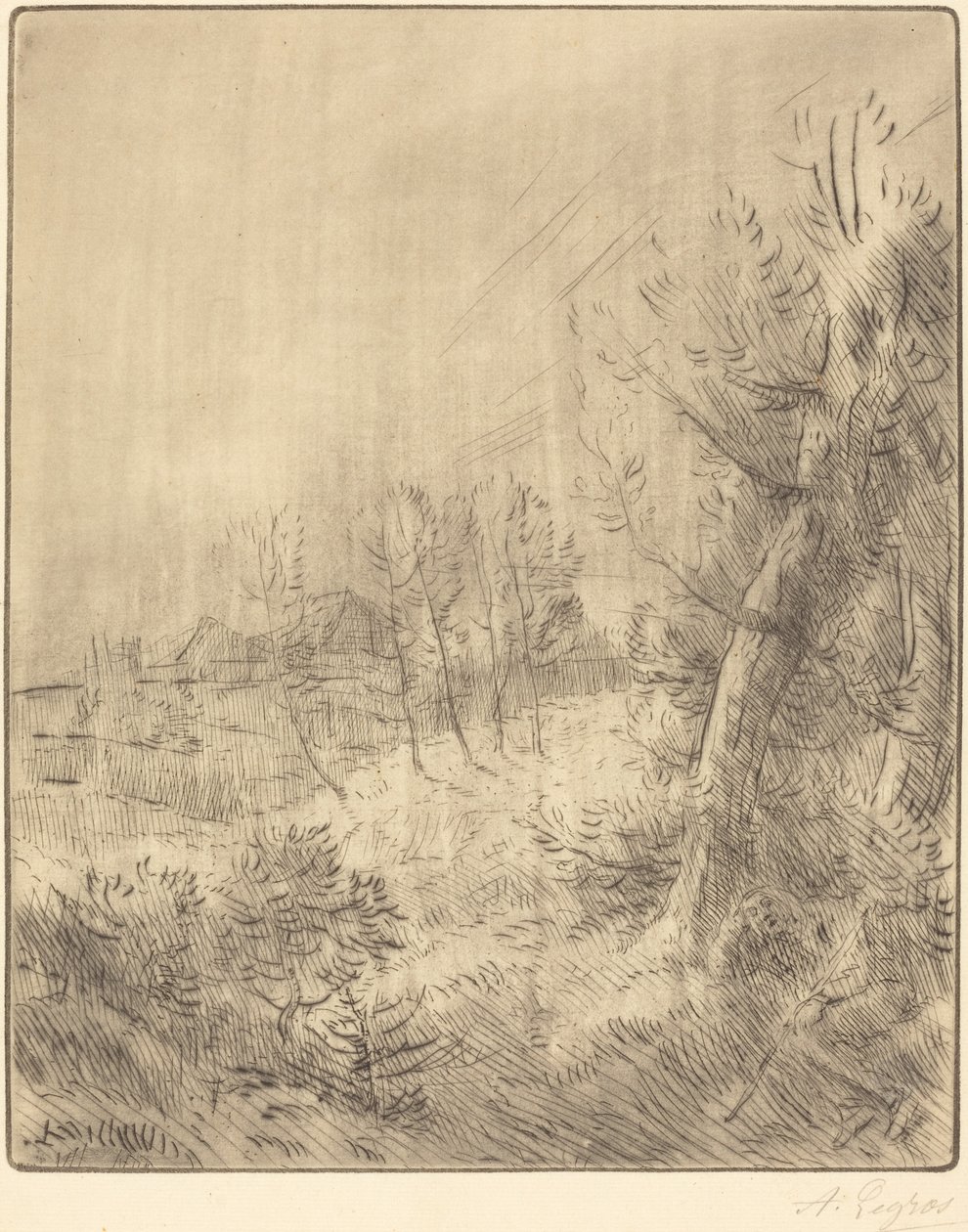 eski köy by Alphonse Legros