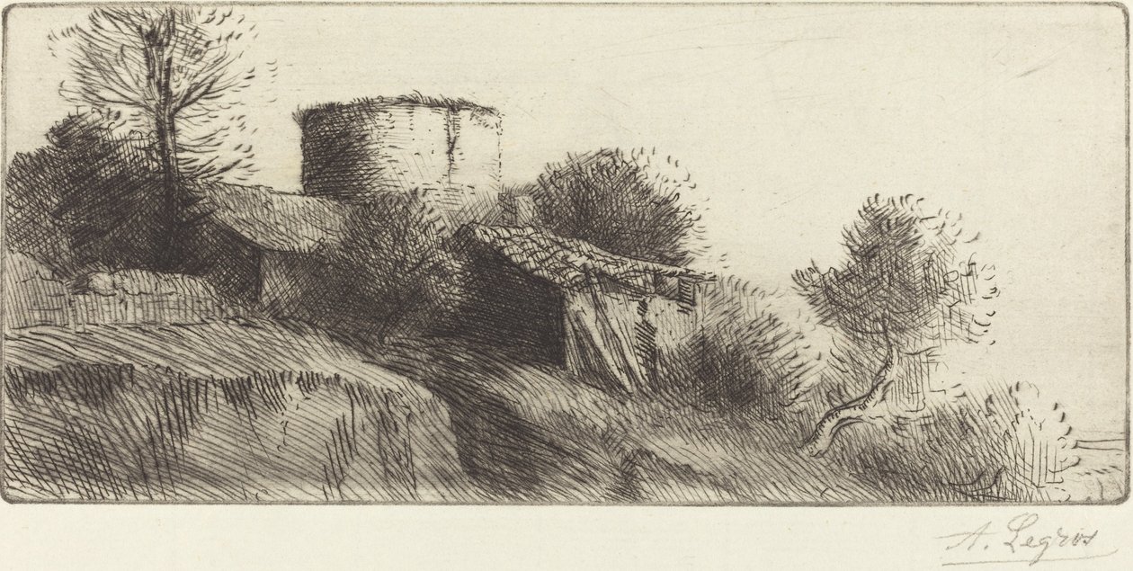 güvercin kulesi by Alphonse Legros