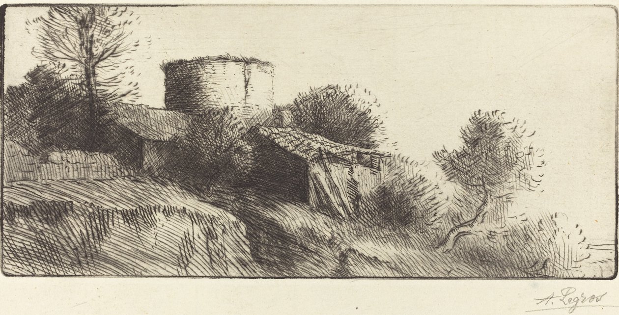 güvercin kulesi by Alphonse Legros