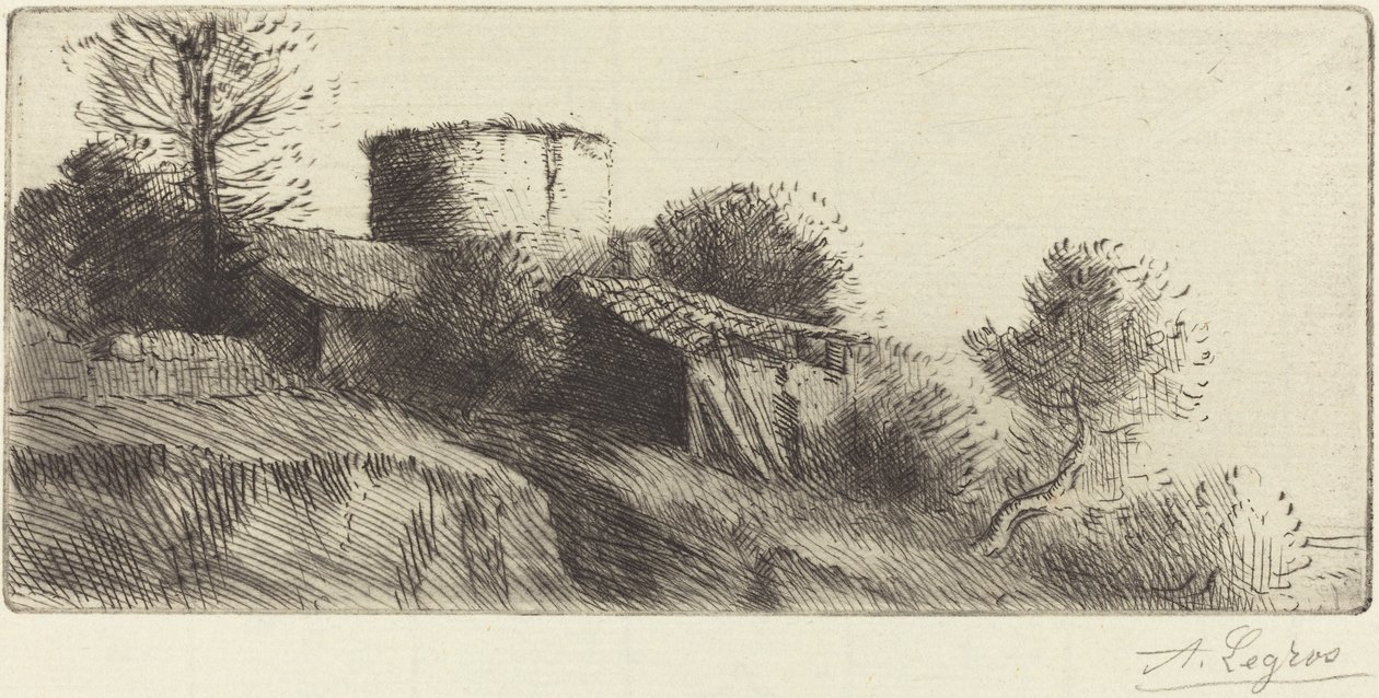 güvercin kulesi by Alphonse Legros