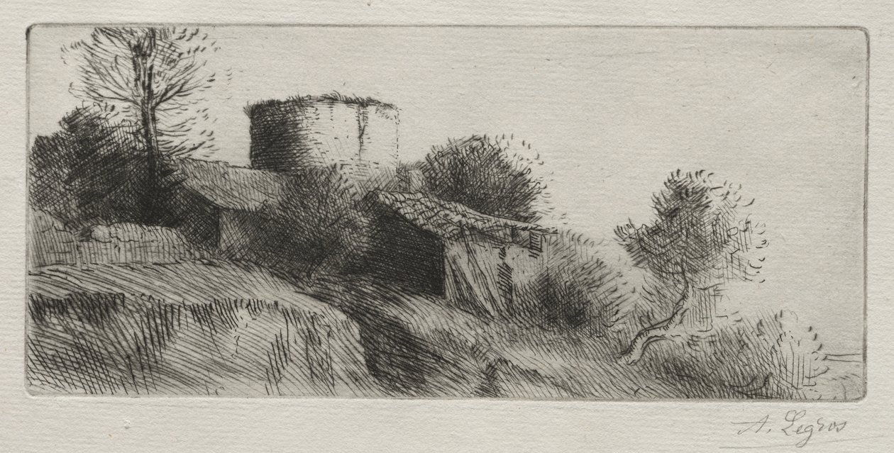 güvercin kulesi by Alphonse Legros