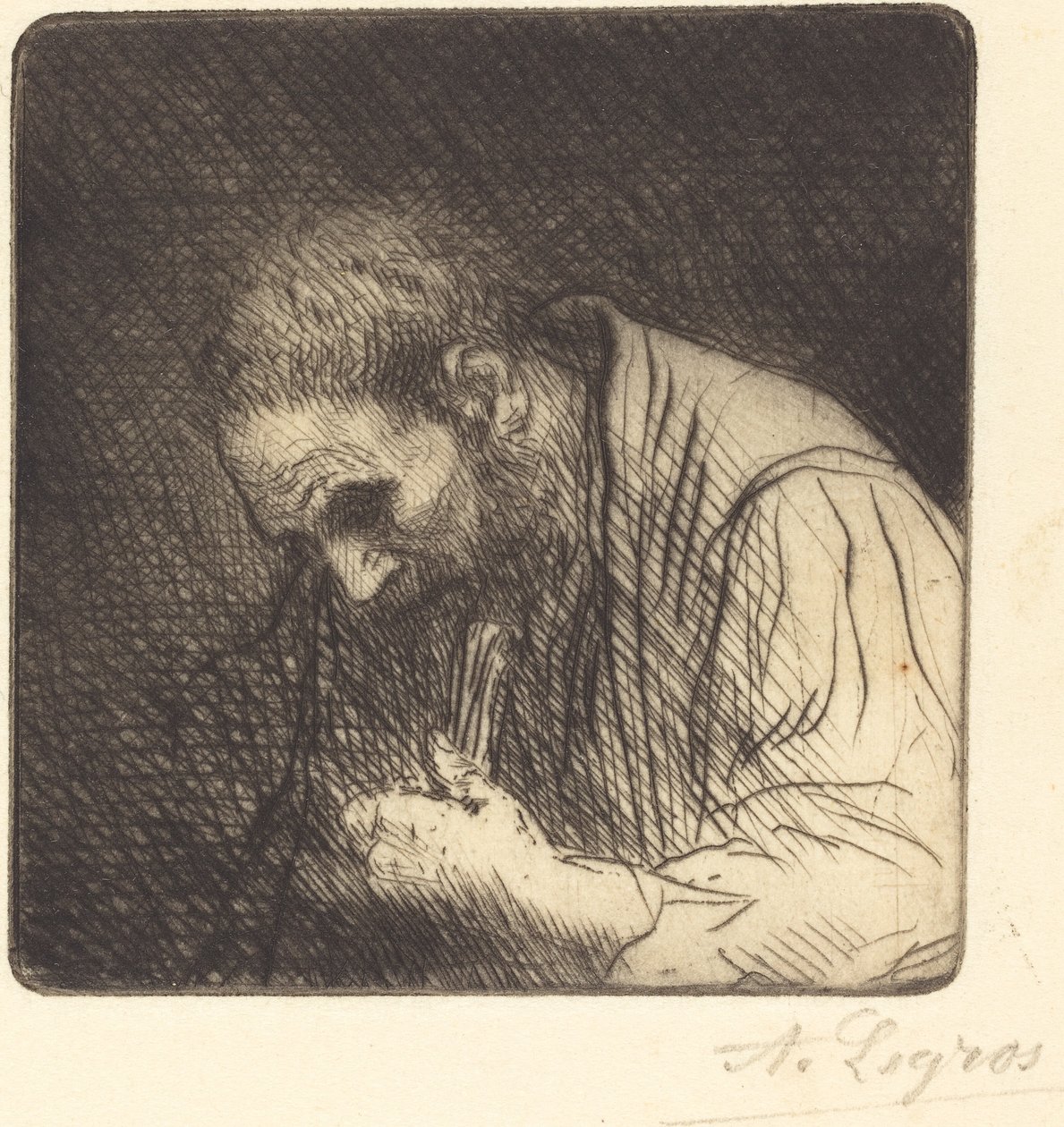 Zavallı adam by Alphonse Legros