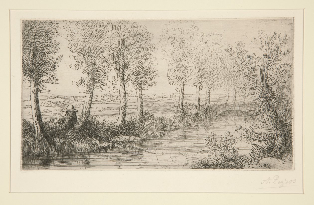Pres du moulin (Değirmene Yakın) by Alphonse Legros