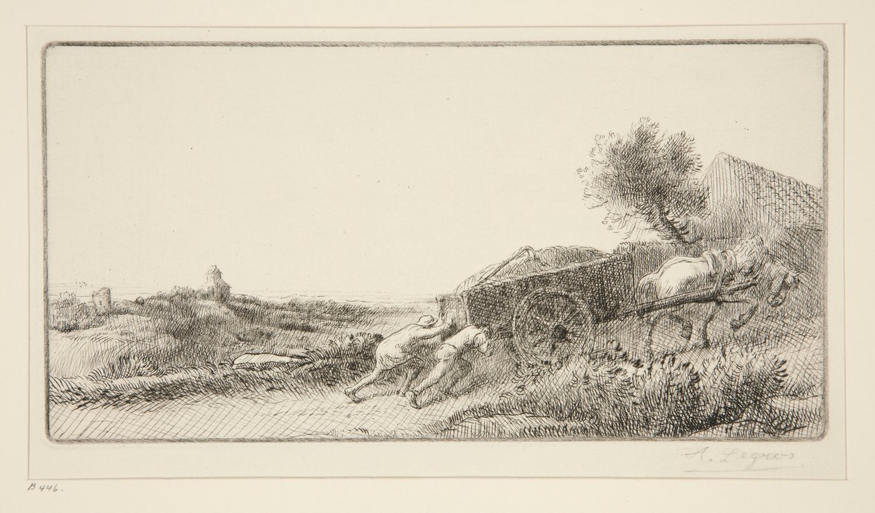 Hay getirmek by Alphonse Legros