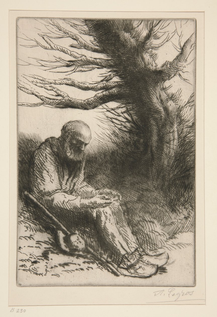 Gezgin Dinlenme by Alphonse Legros