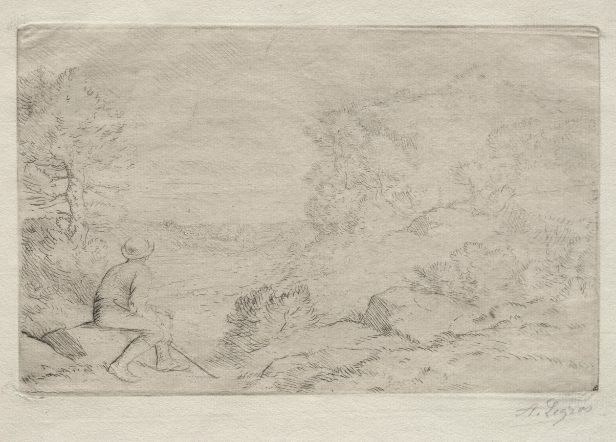 kayalar by Alphonse Legros