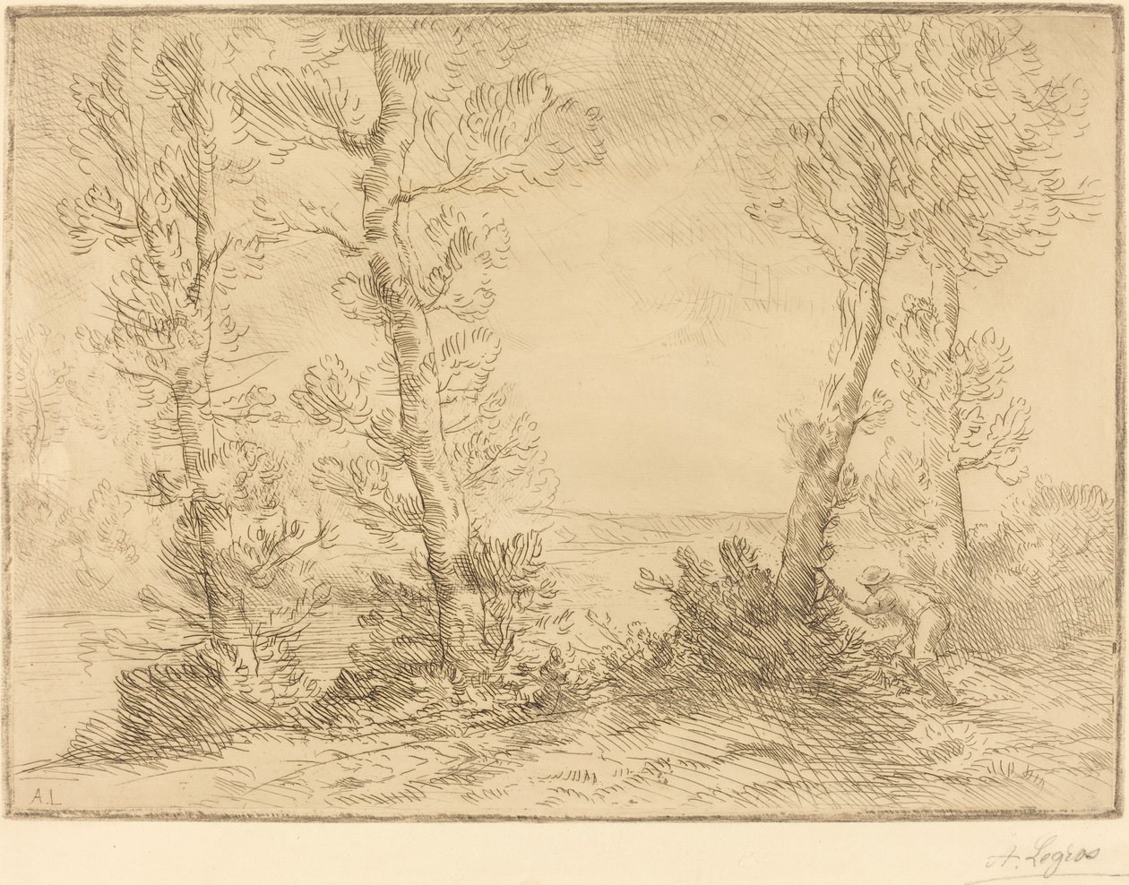 somon balıkçısı by Alphonse Legros