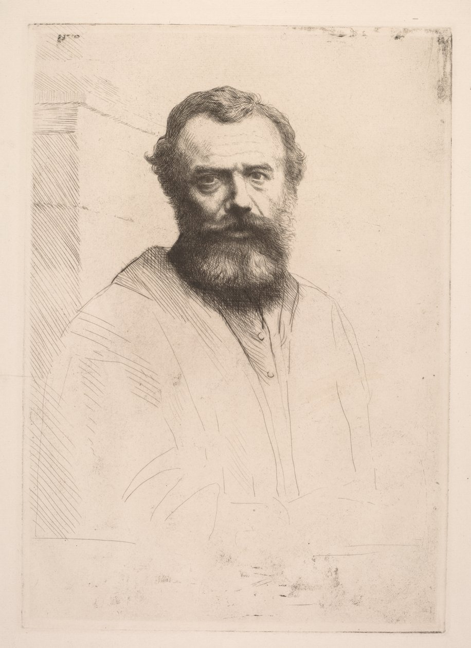 Otoportre (Üçüncü Plaka) by Alphonse Legros