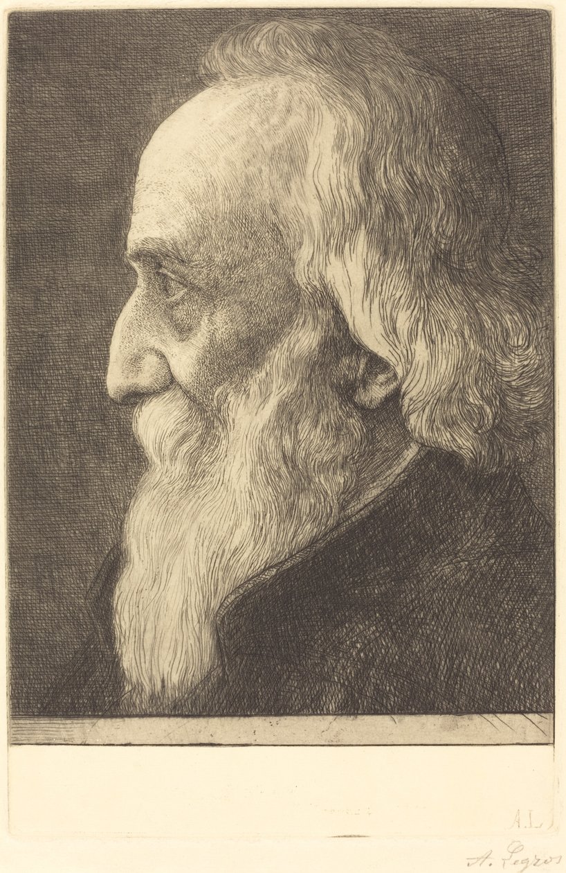 Otoportre, 13. plaka by Alphonse Legros