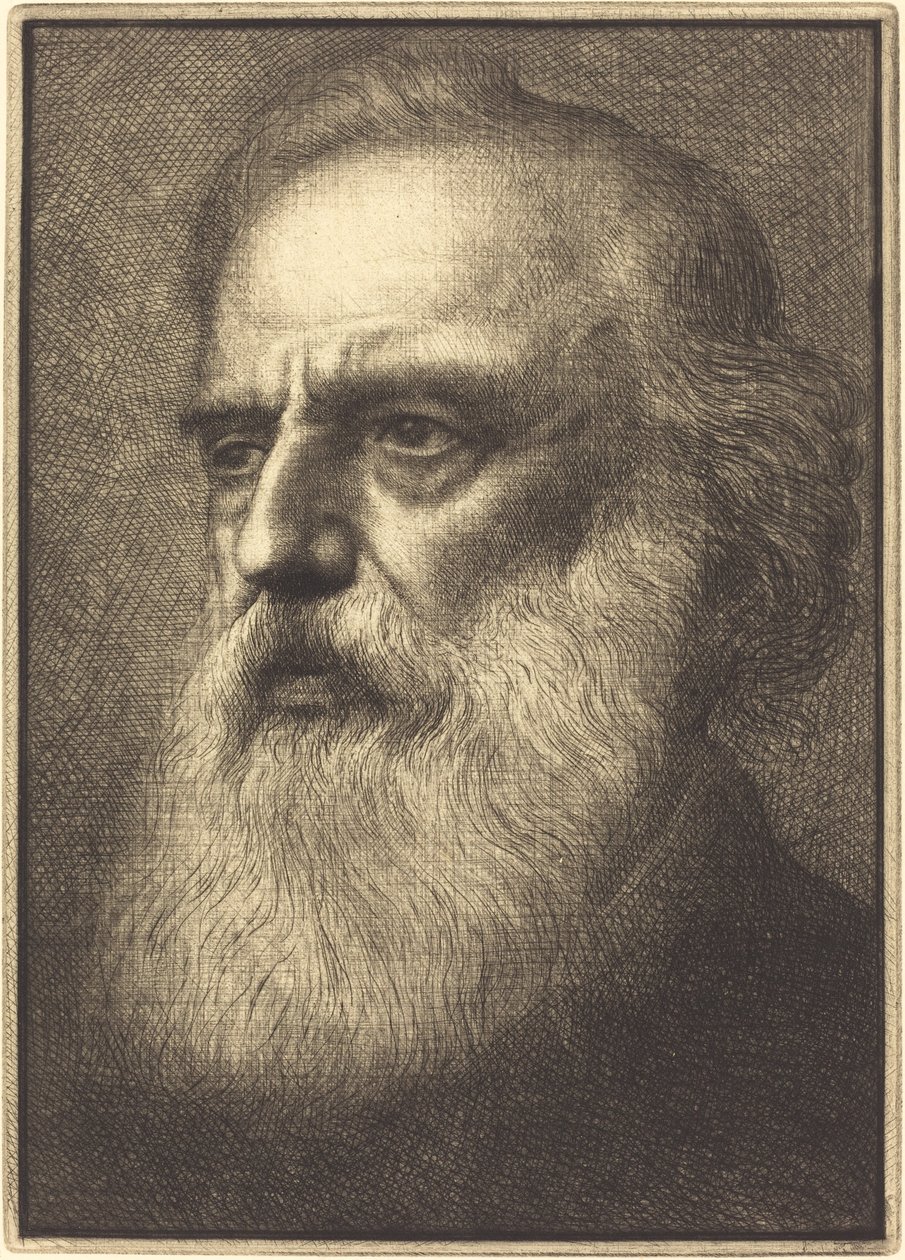Otoportre, 4. plaka by Alphonse Legros