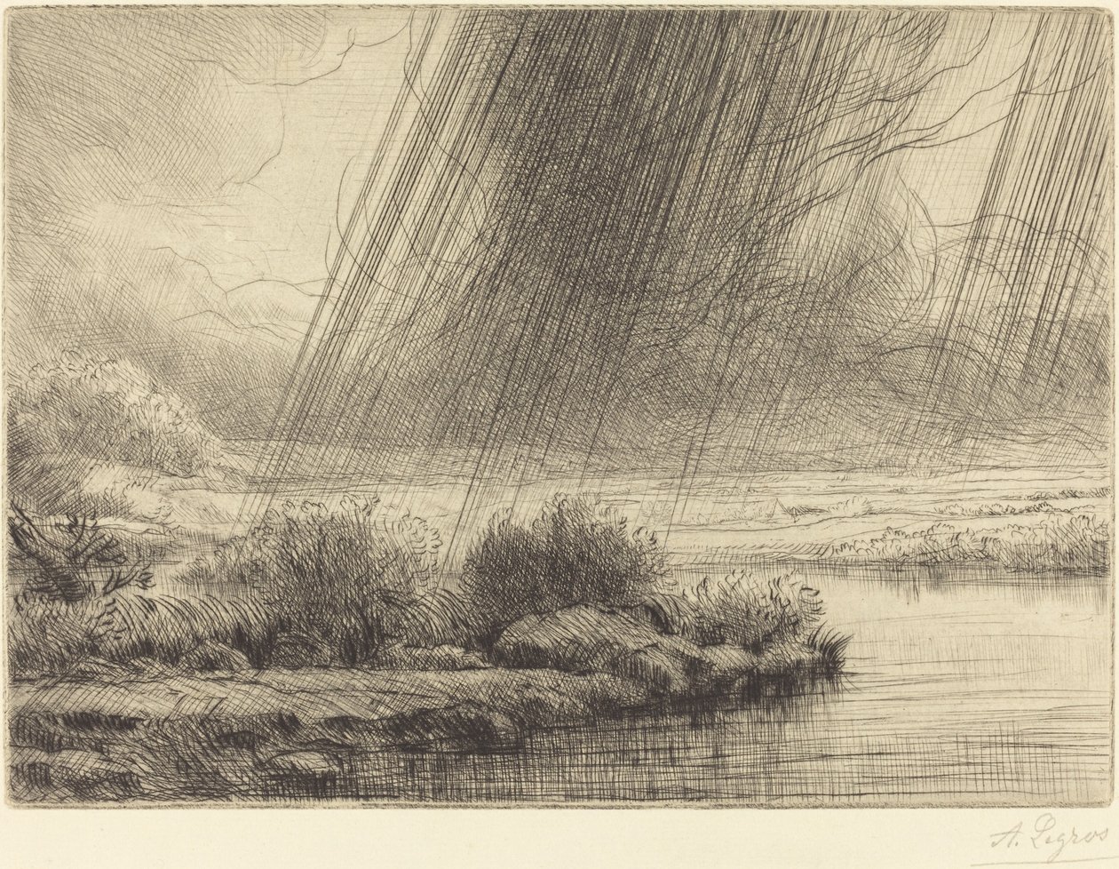Fırtına by Alphonse Legros