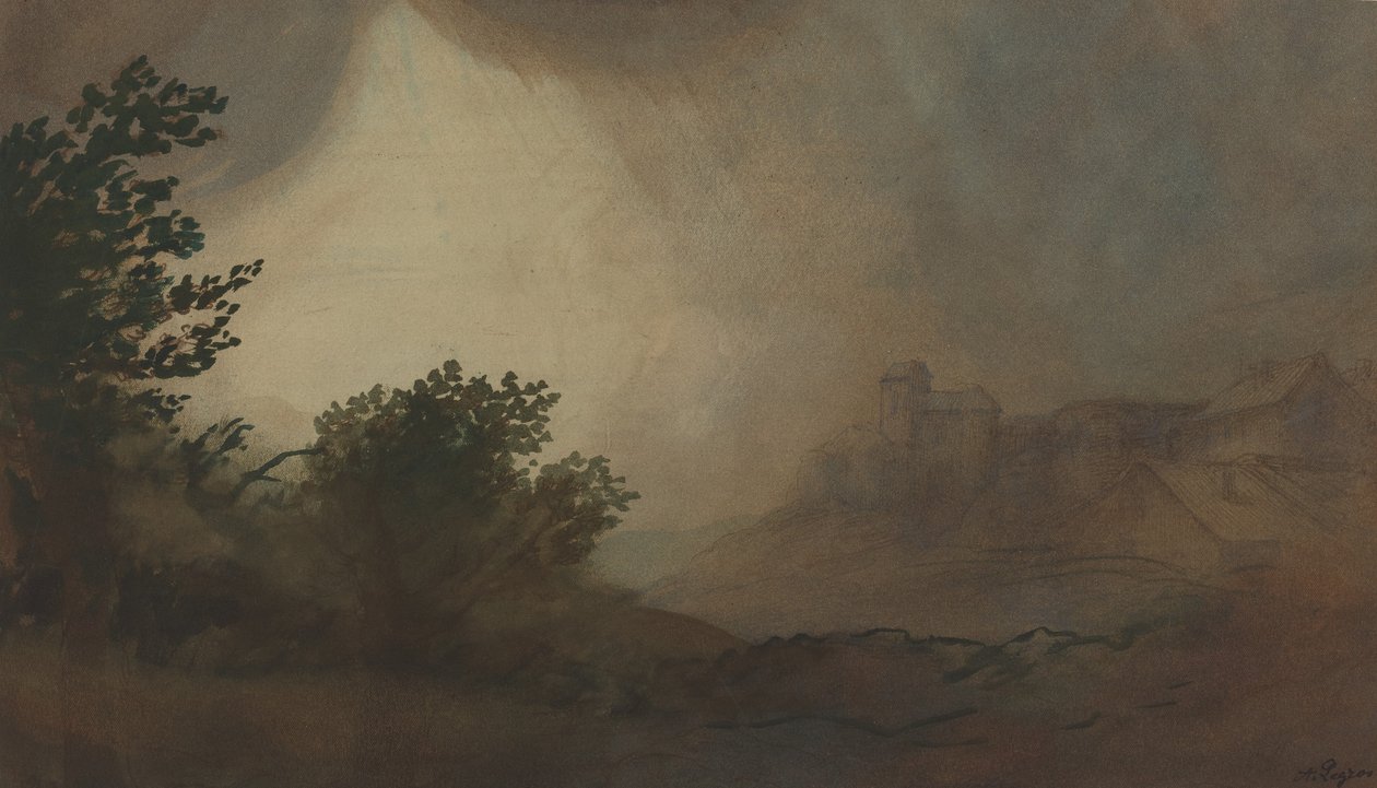 Fırtına. by Alphonse Legros