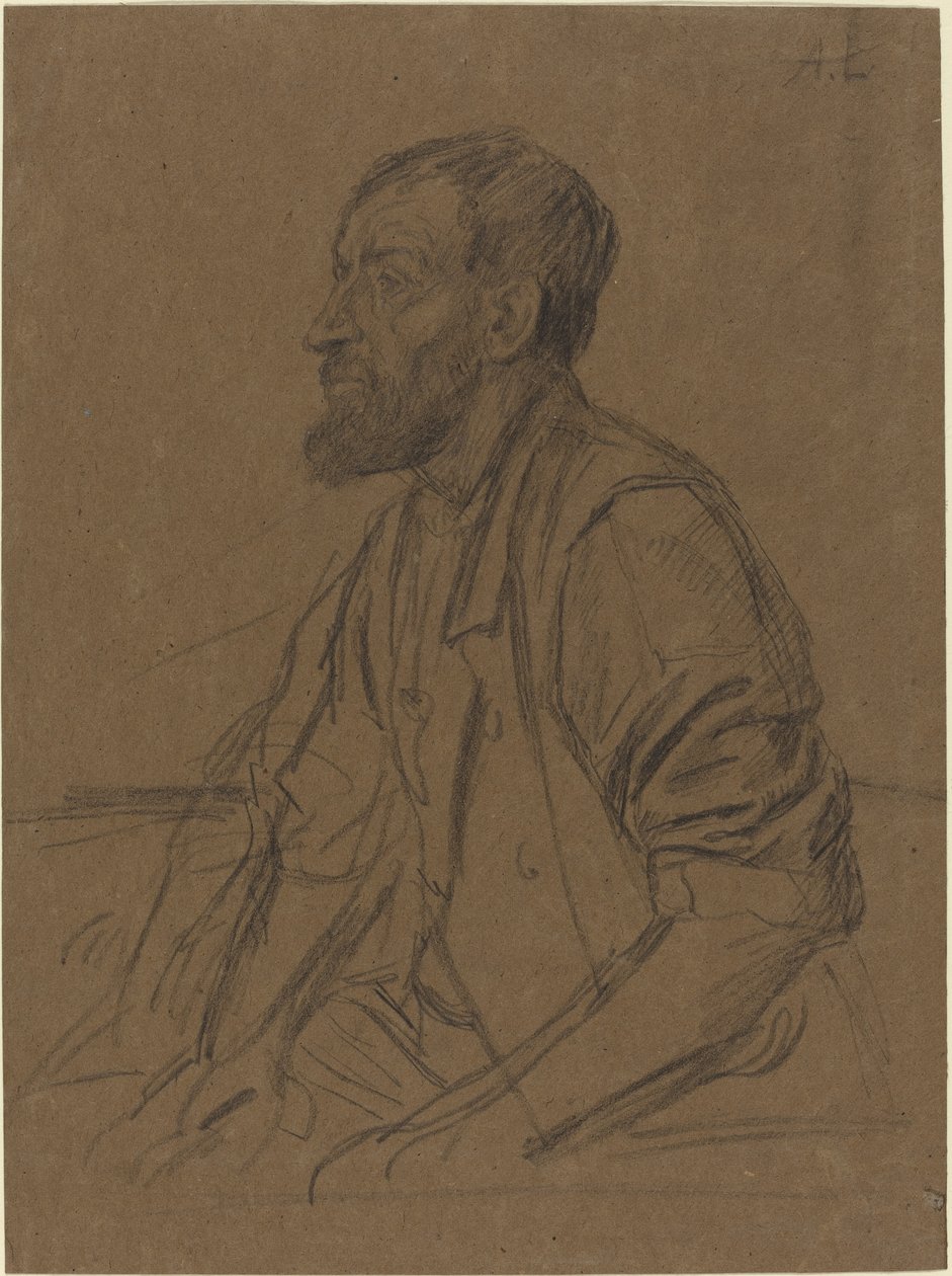 Bir İşçinin Çalışması by Alphonse Legros